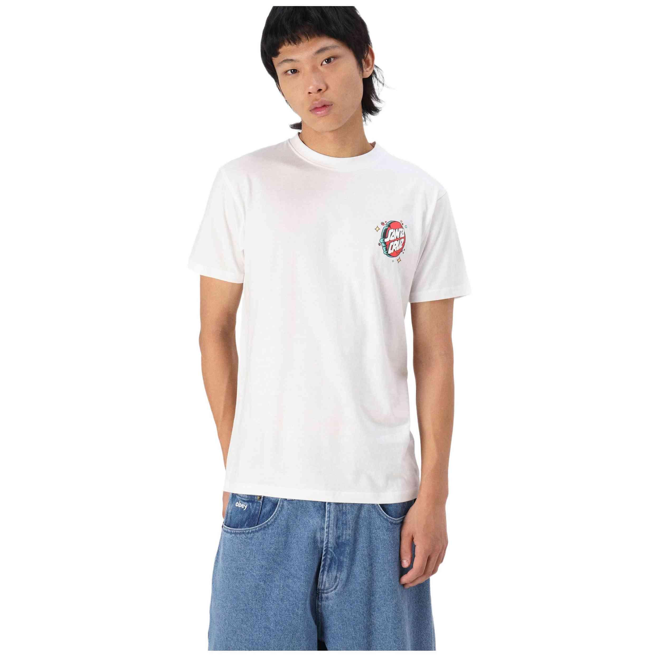 Maglia a maniche corte Santa cruz modello SCATEE11872 per uomini 4/5