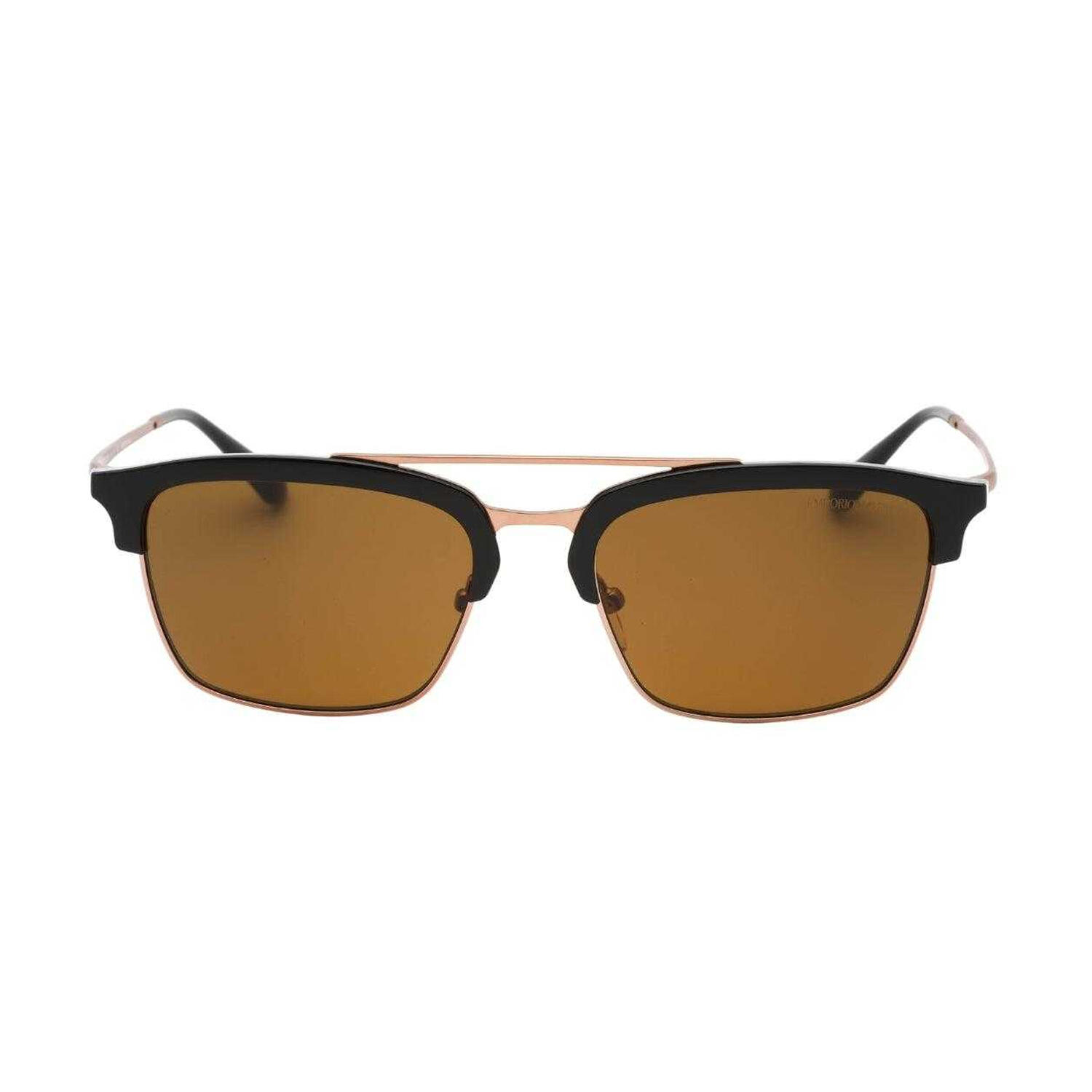 QuadratischSonnenbrille für Herren Braun 2/2
