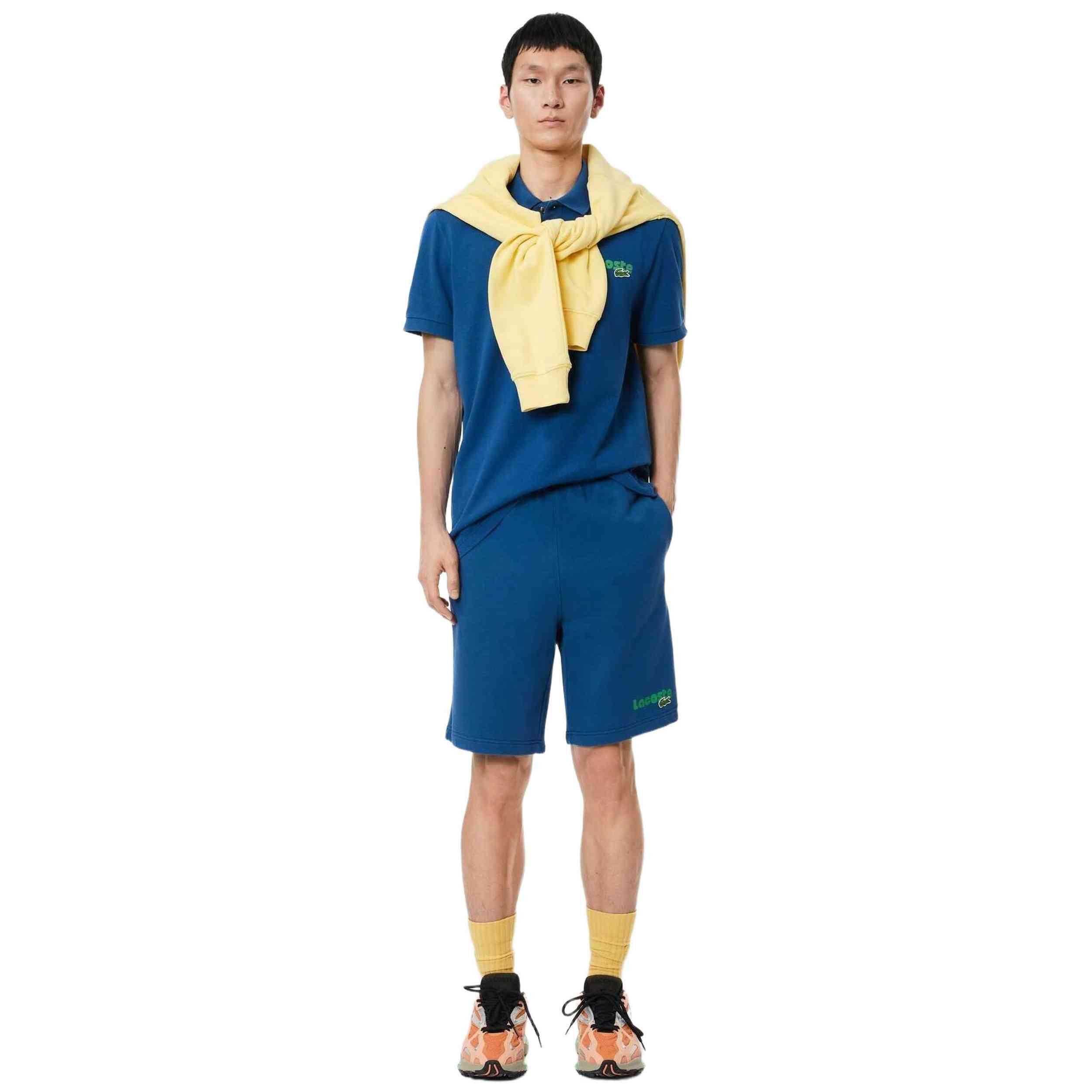 Polo Lacoste modelo PH742600HBM para homem 4/5