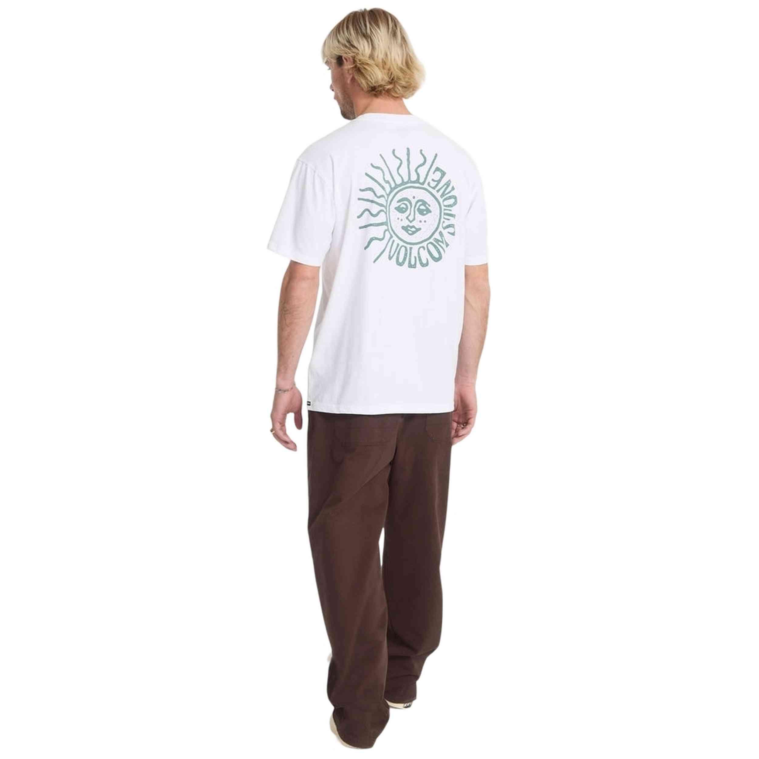 T-shirt Volcom model A5012613-WHT for man 5/5