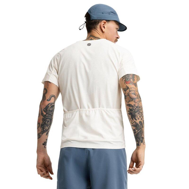Tricou tehnic de cu mânecă scurtă pentru bărbați Pilgrim Sand Bej