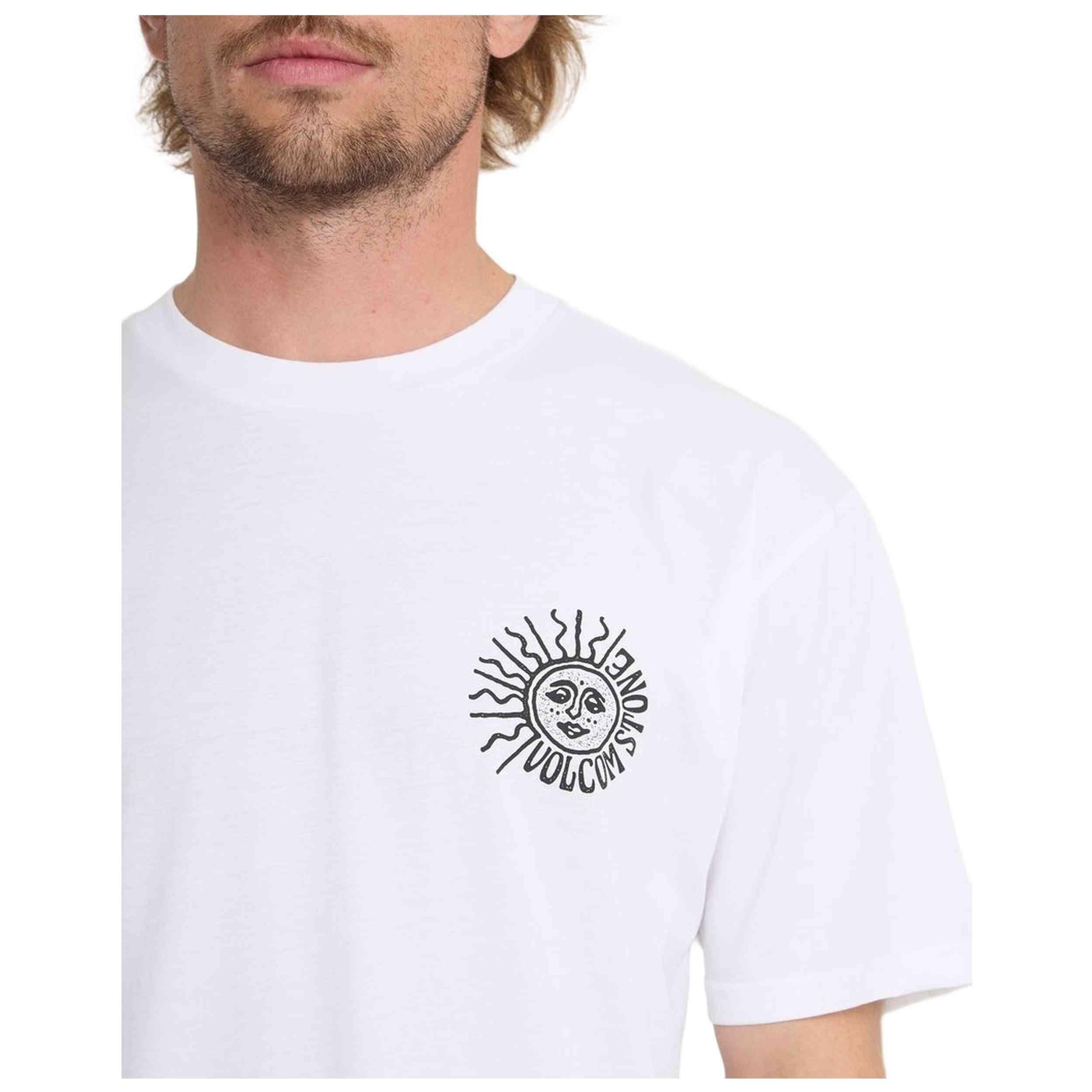 T-shirt Volcom model A5012613-WHT for man 4/5