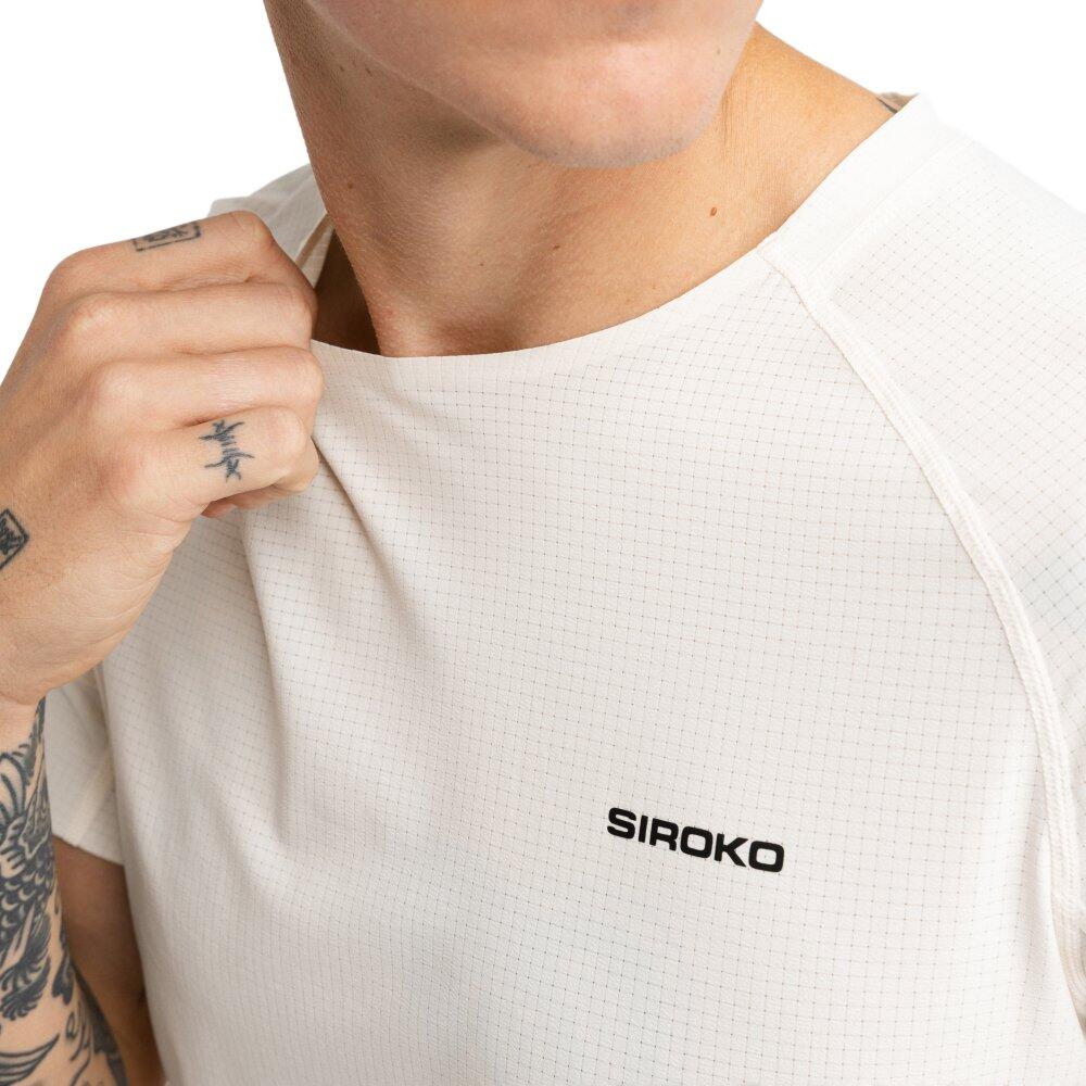 Maglia tecnica a maniche corte da bikepacking da uomo Ciclismo Pilgrim Sand Beig 4/7
