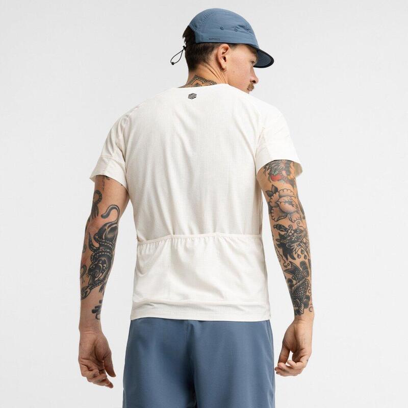 Tricou tehnic de cu mânecă scurtă pentru bărbați Pilgrim Sand Bej