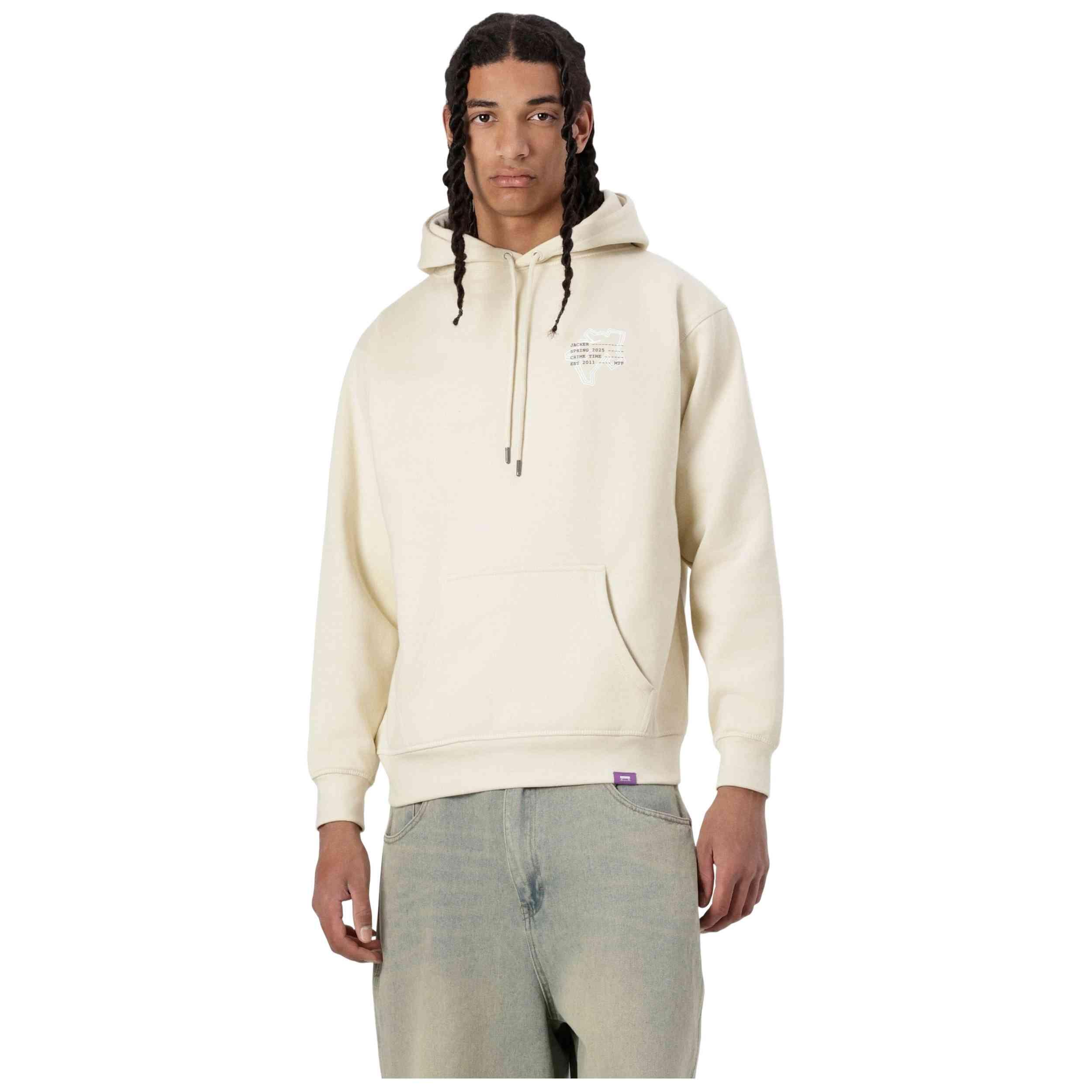 T-shirt Jacker modelo CTS-408-BEIGE para unissex 4/5