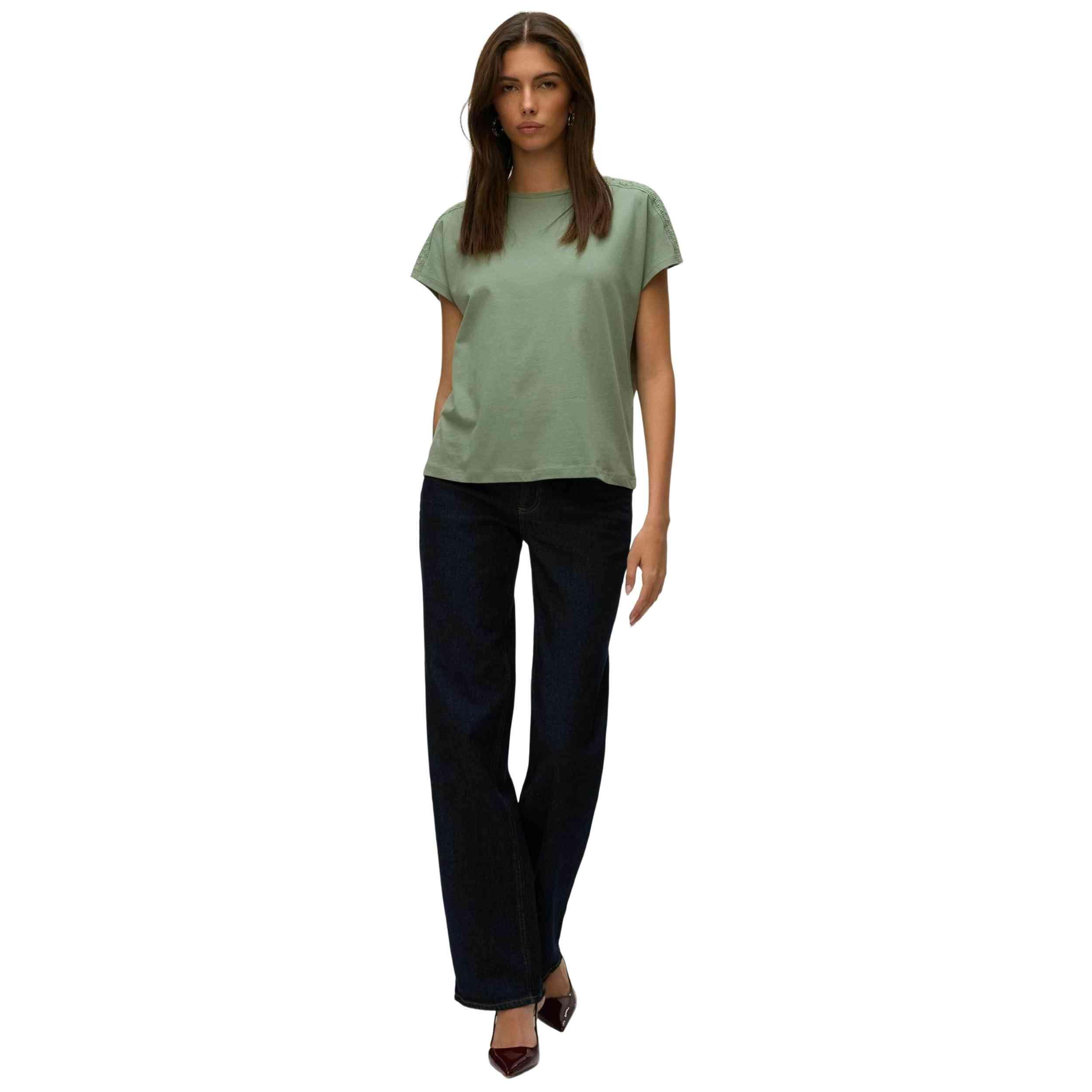 Camiseta de manga corta Vero moda modelo 077-51116198658387 para mujer 2/5