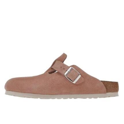 Chaussures Boston Soft Footbed Suede Pink Clay