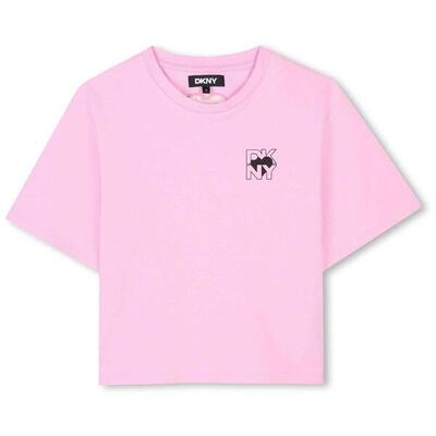 T-shirt met korte mouwen dkny model d62311_47e voor meisjes