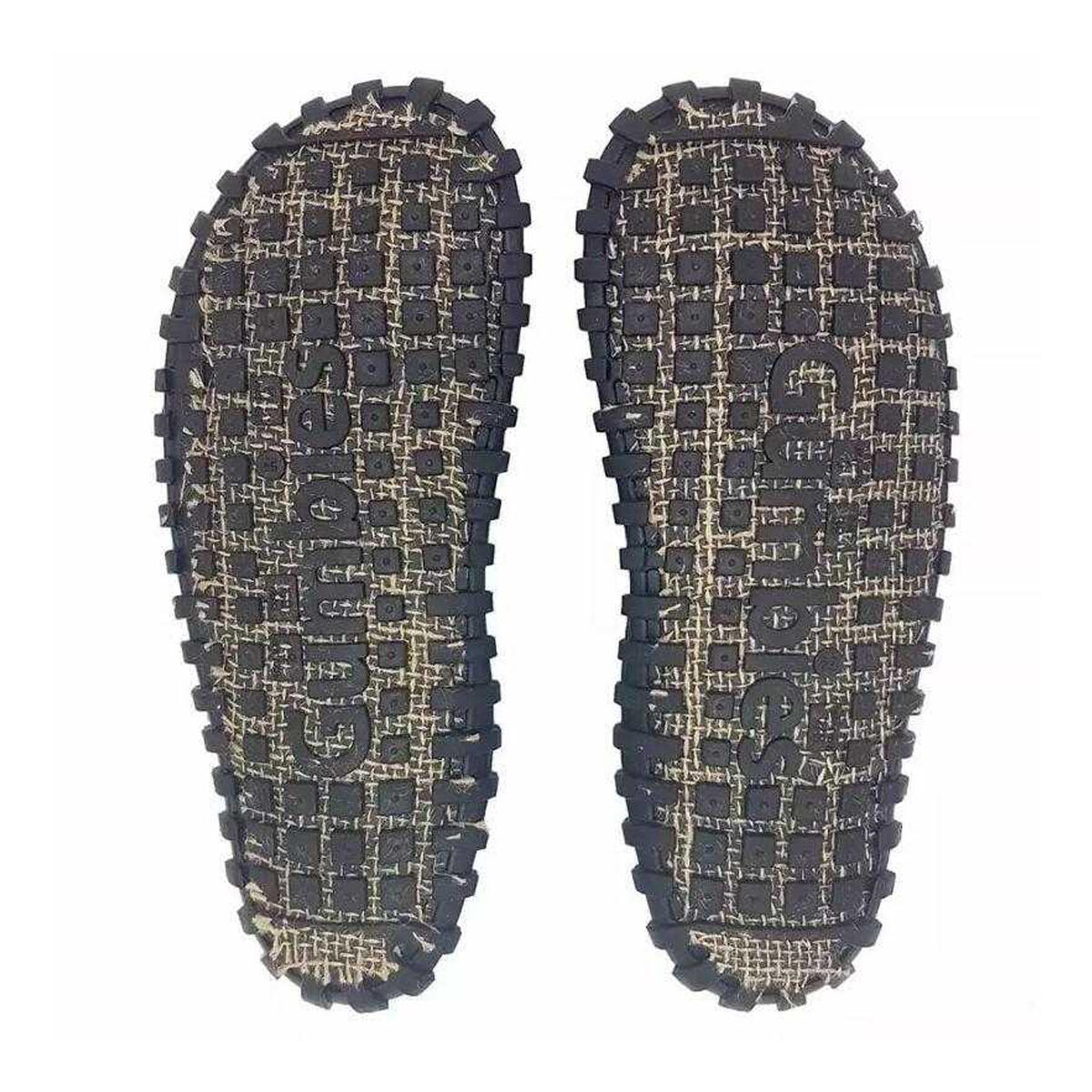 Teenslippers Heren Islander Flowers (Oranje) 3/6
