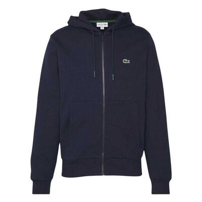 Heren logo full zip hoodie (marine)