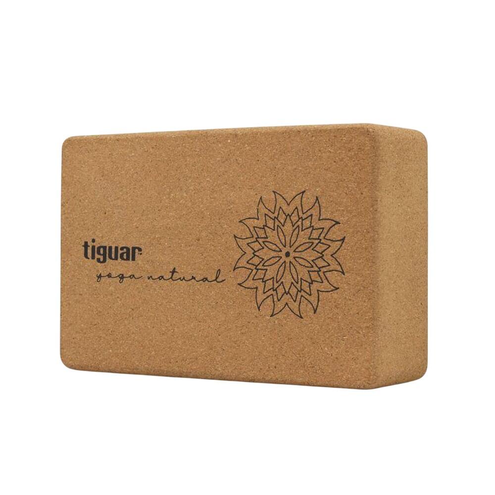 Bloc De Yoga Motif/style Cube (Marron) Taille unique 2/4