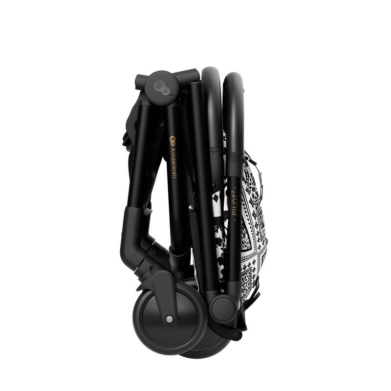 Kinderkraft PILOT 2 cărucior de bebeluși BIZUU Lunar Black