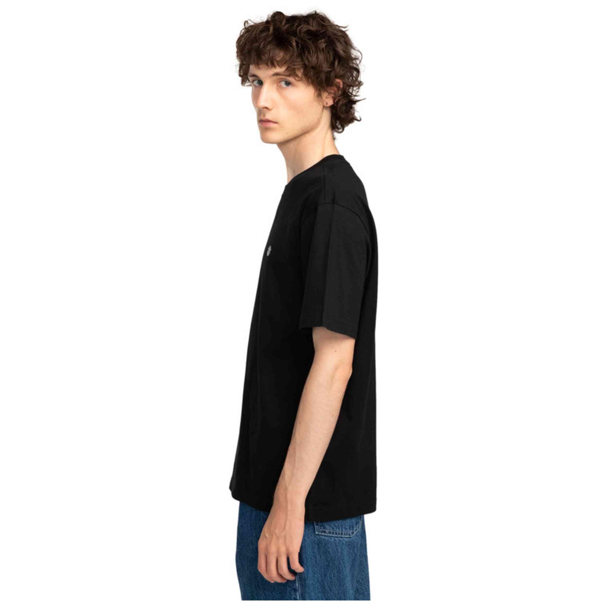 T-shirt Element modelo ELYKT00168-BLK para homem 4/5
