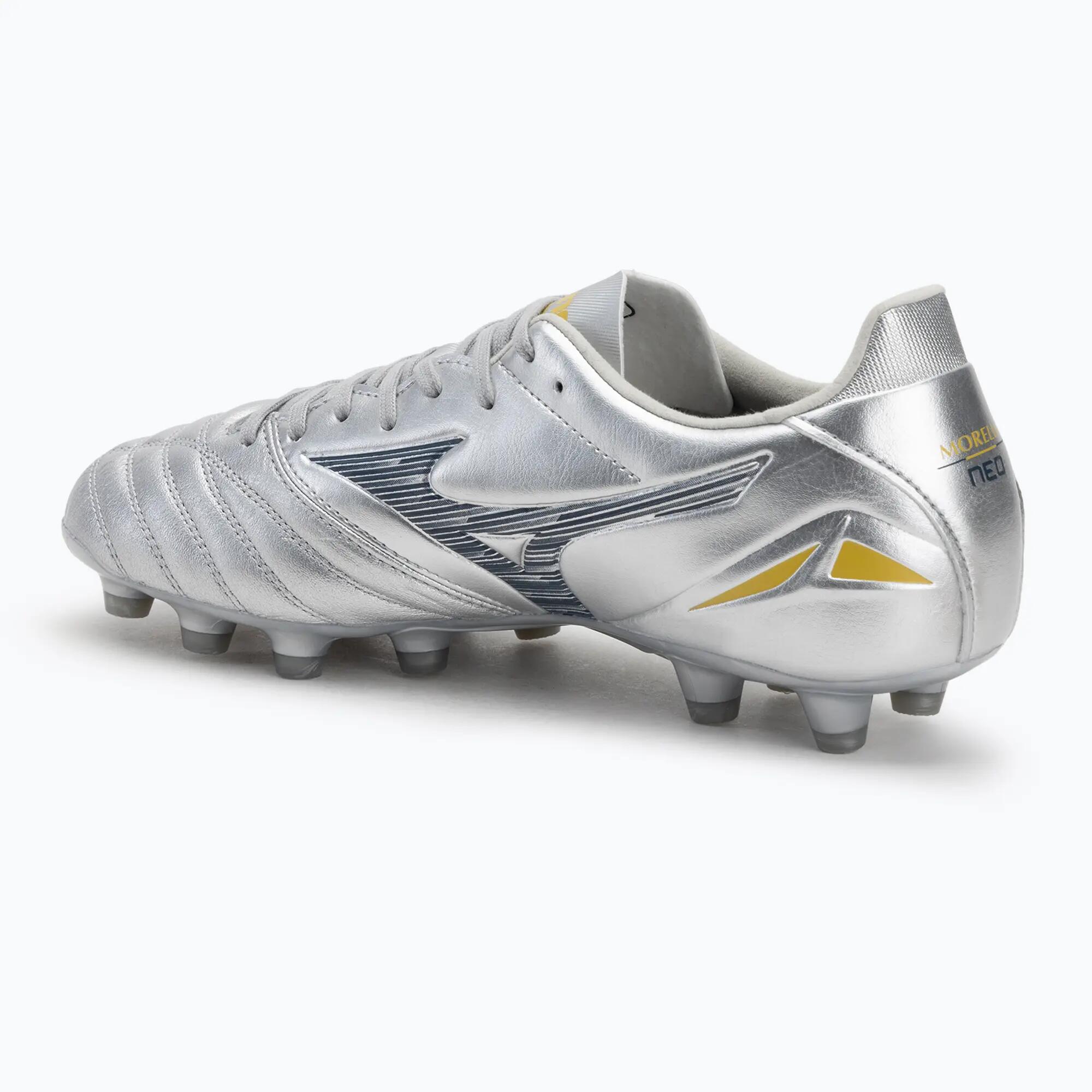 Buty piłkarskie Mizuno Morelia Neo IV Pro Md galaxy silver/8605 c/cool gray 3c 3/7