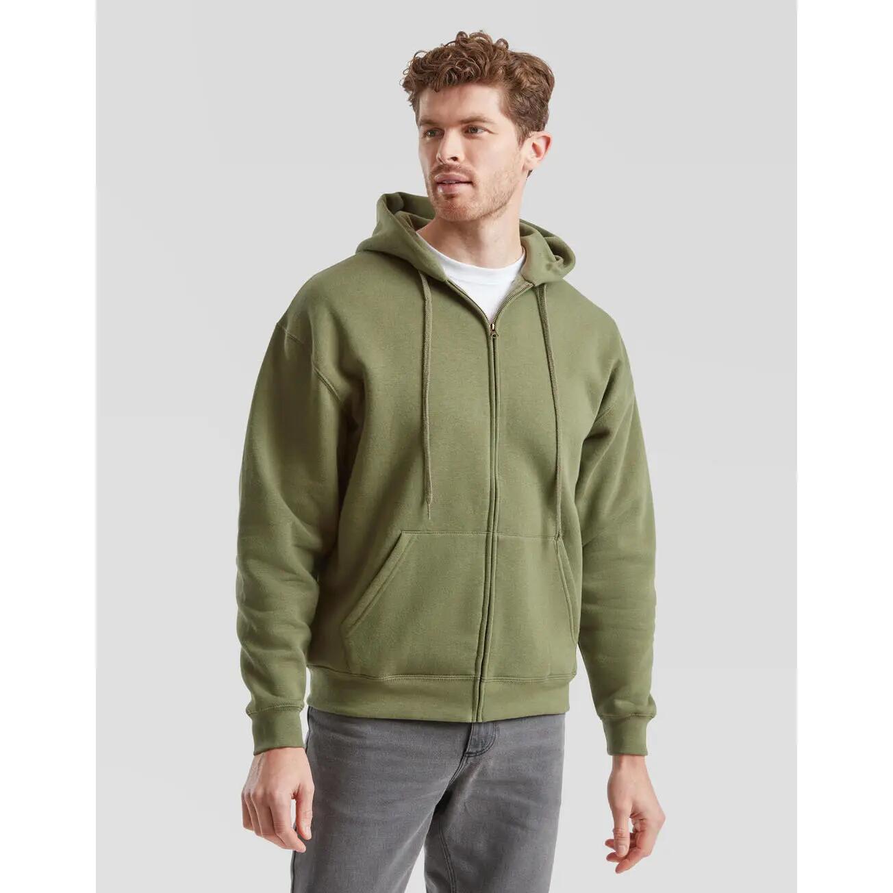 Sudadera con capucha y cremallera Fruit of the Loom Premium 2/5