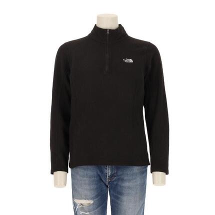 Second life - Damen TNF schwarzer Fleecepullover - In sehr gutem Zustand