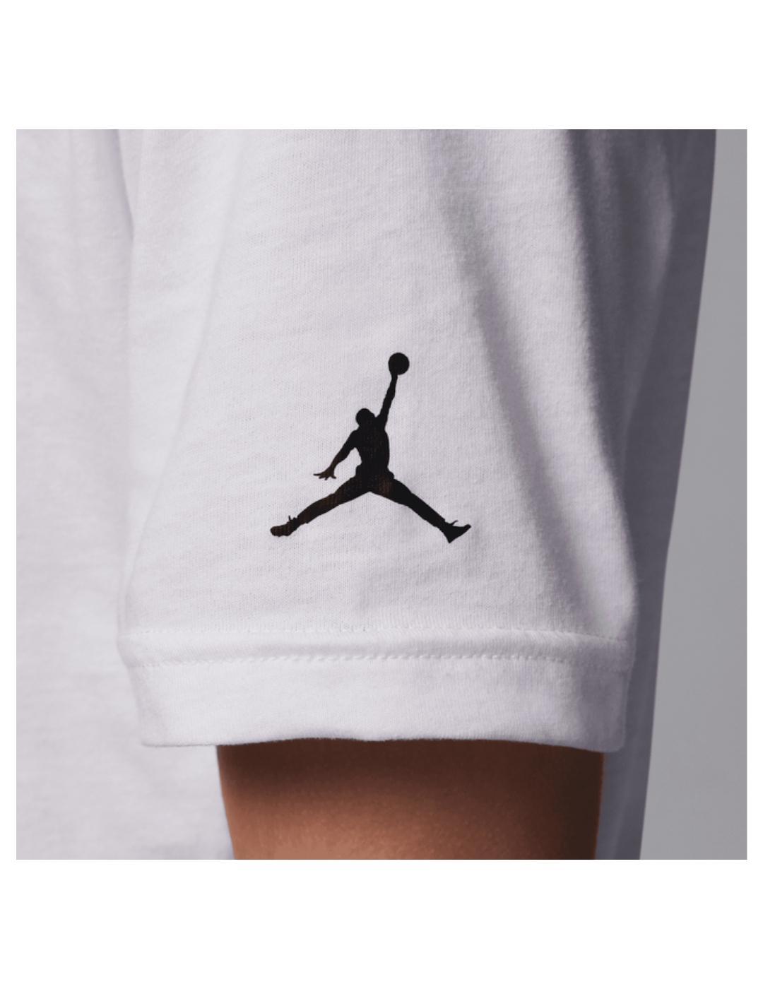 Camiseta para Niño Jordan kids  Blanco 3/3