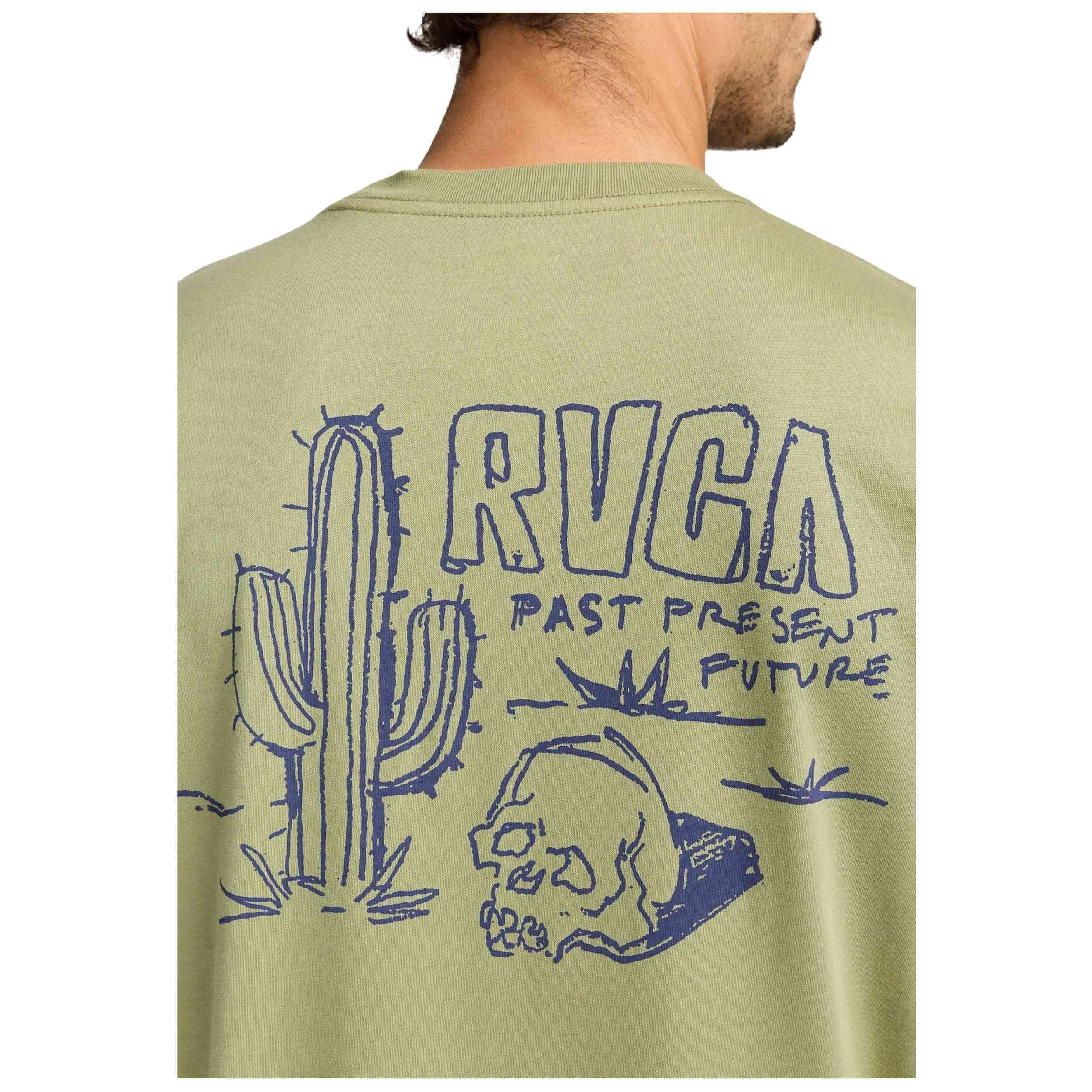 T-shirt Rvca modèle EVYZT00236-GLD0 pour homme 4/5