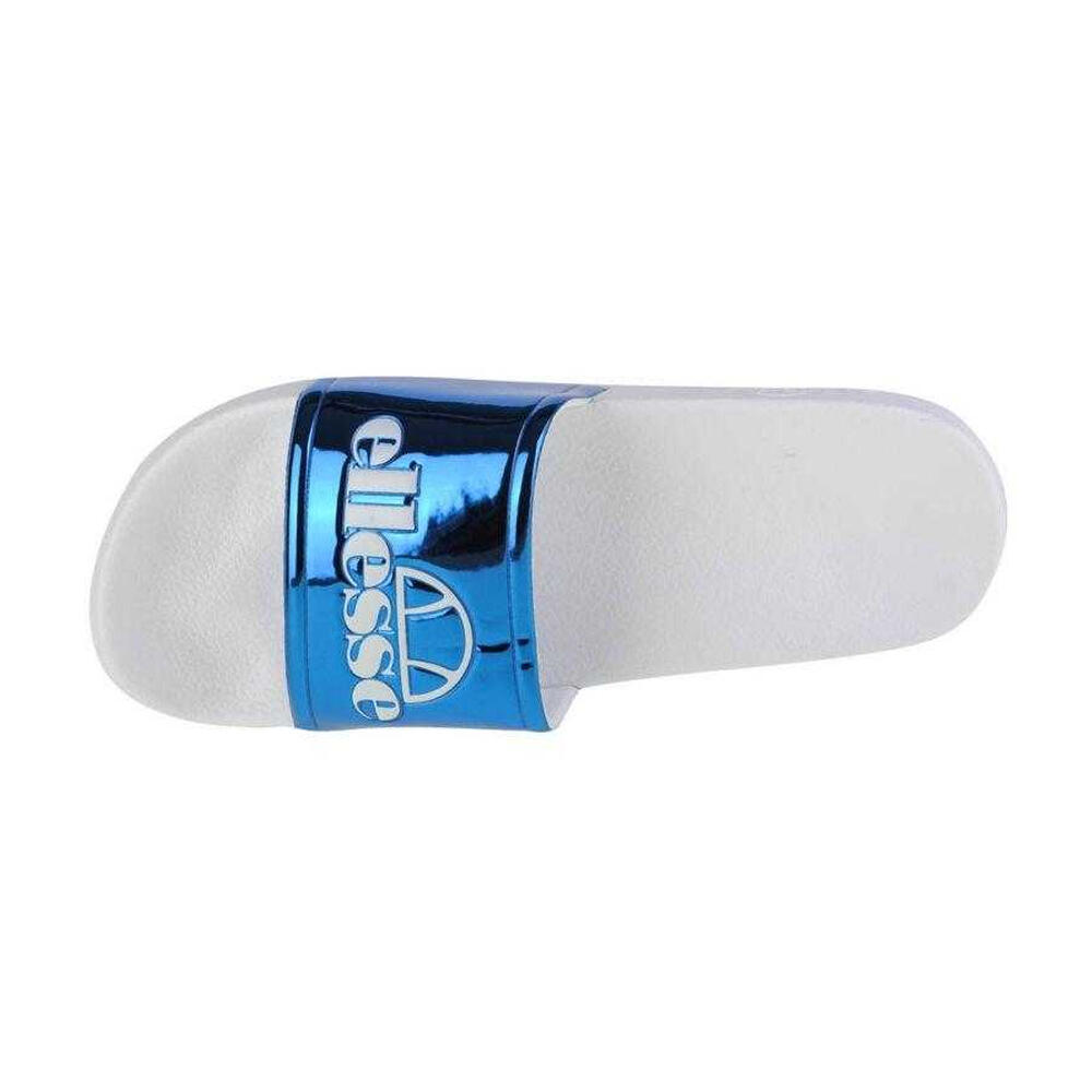 Claquettes GISELLE Femme (Blanc / Bleu) 3/4