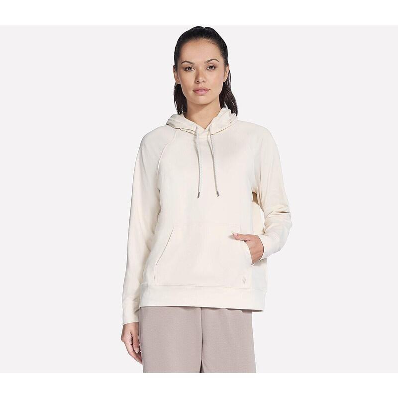 Hanorac femei Skechers SKECHDREAM Hoodie, Bej