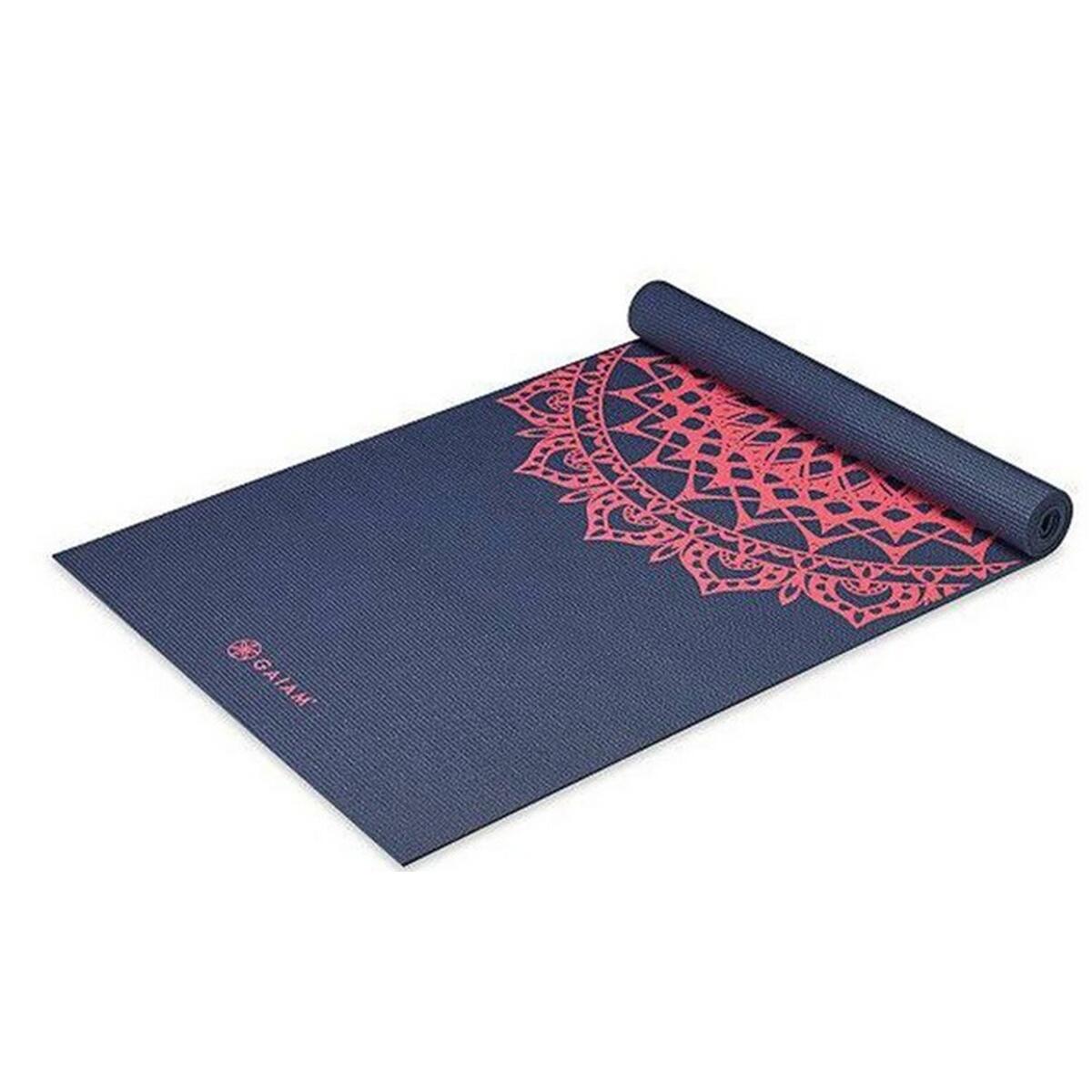 Tapis De Yoga Motif/style Marrakech (Violet Clair / Rose) Taille unique 2/3