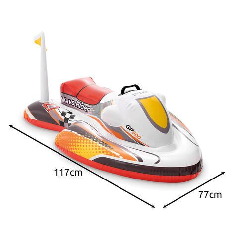 Saltea gonflabila model ski jet, cu maner, 40 kg, 117 x 77cm