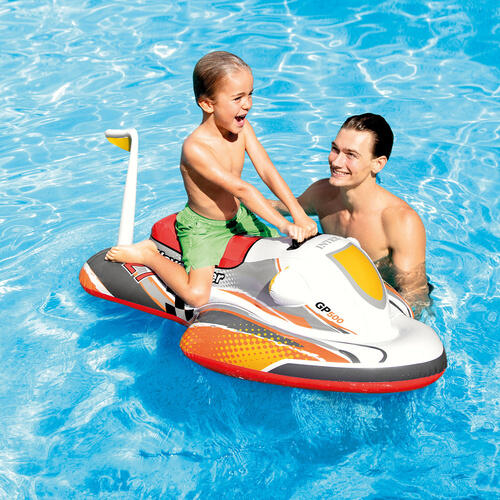 Saltea gonflabila model ski jet, cu maner, 40 kg, 117 x 77cm