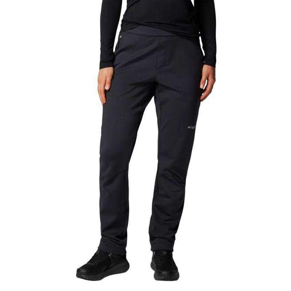 Womens/Ladies Vest Canyon Softshell High Rise Trousers (Black)