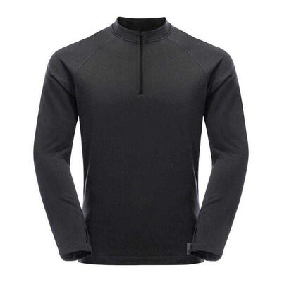 Heren commuter fleece top (zwart)