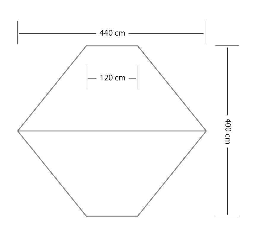 Eurotrail Tarp 5 Wing BTC 440 x 400 cm 3/3