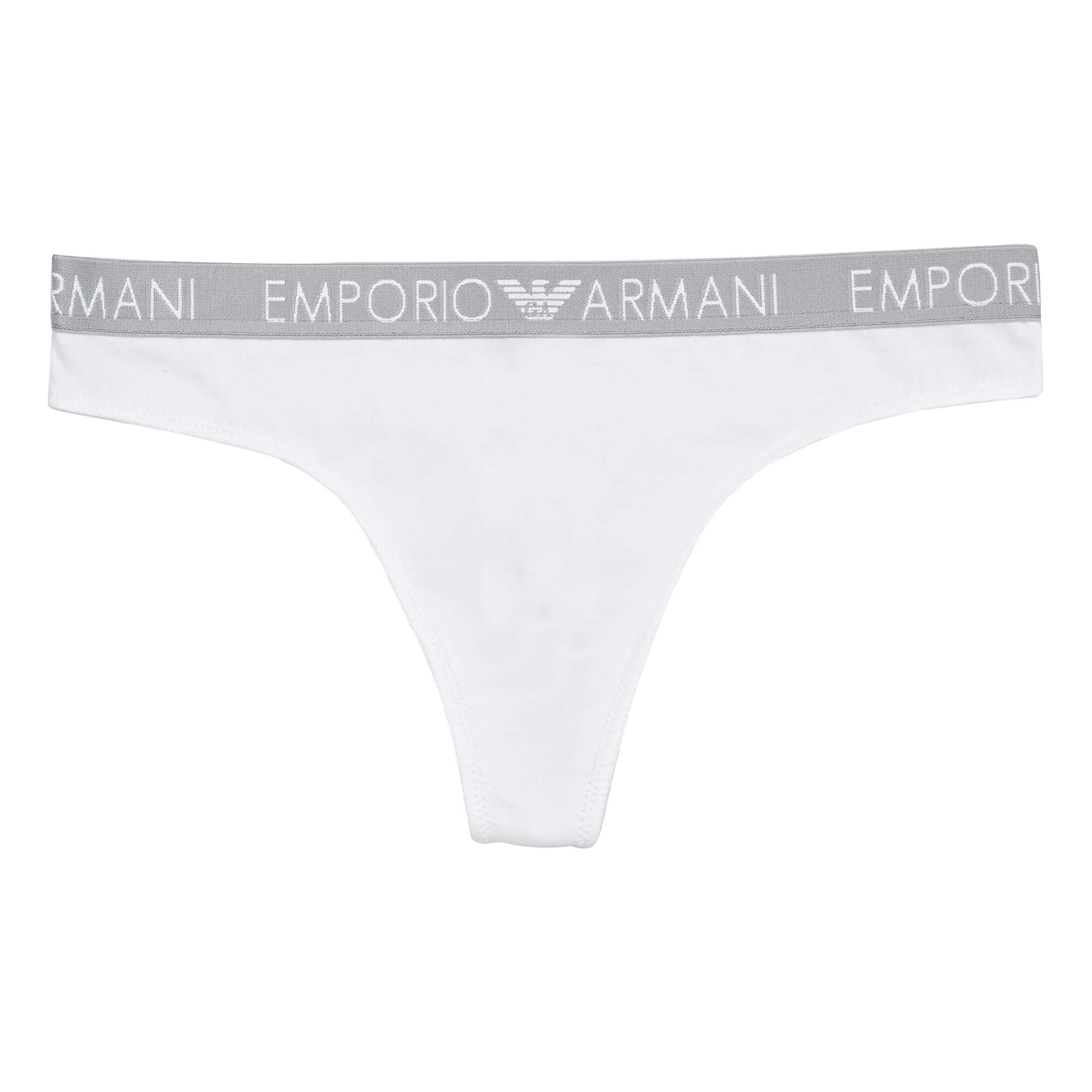 Calzoncillos Diseño Logotipos para Mujer Packs de 2 Blanco 2/3