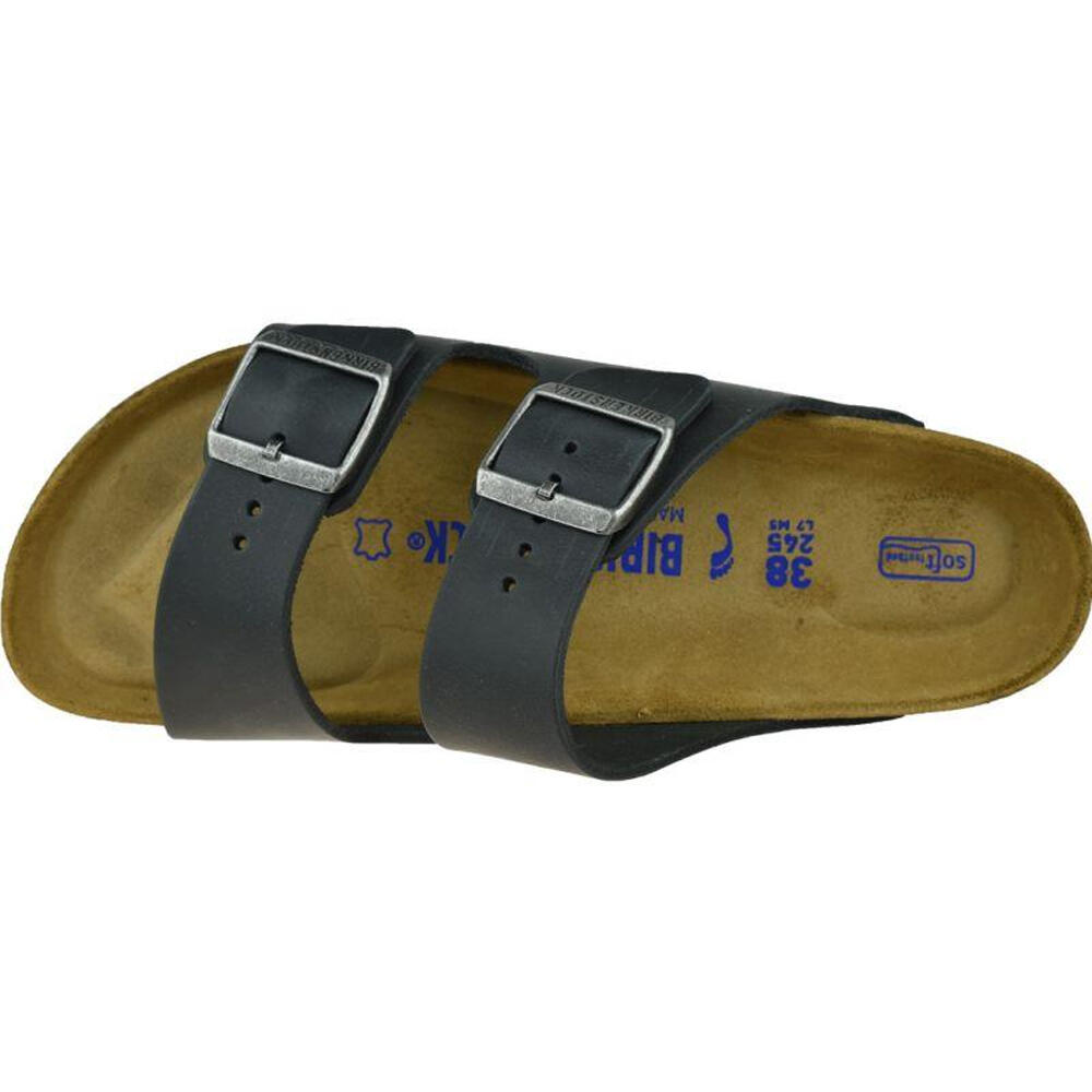 Sandali NabukUomo Birkenstock Arizona Nero 3/5