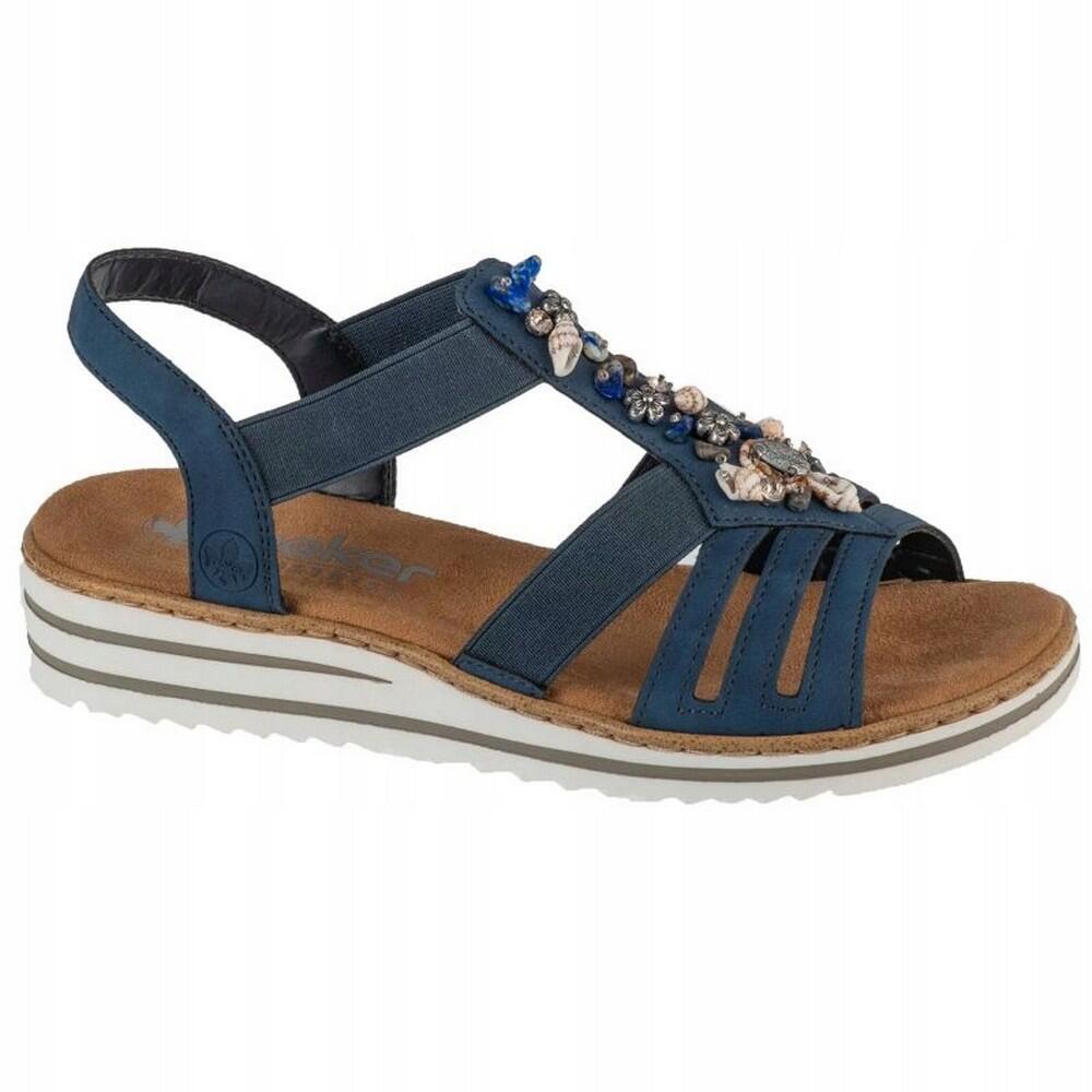 Womens/Ladies Sandals (Navy Blue)