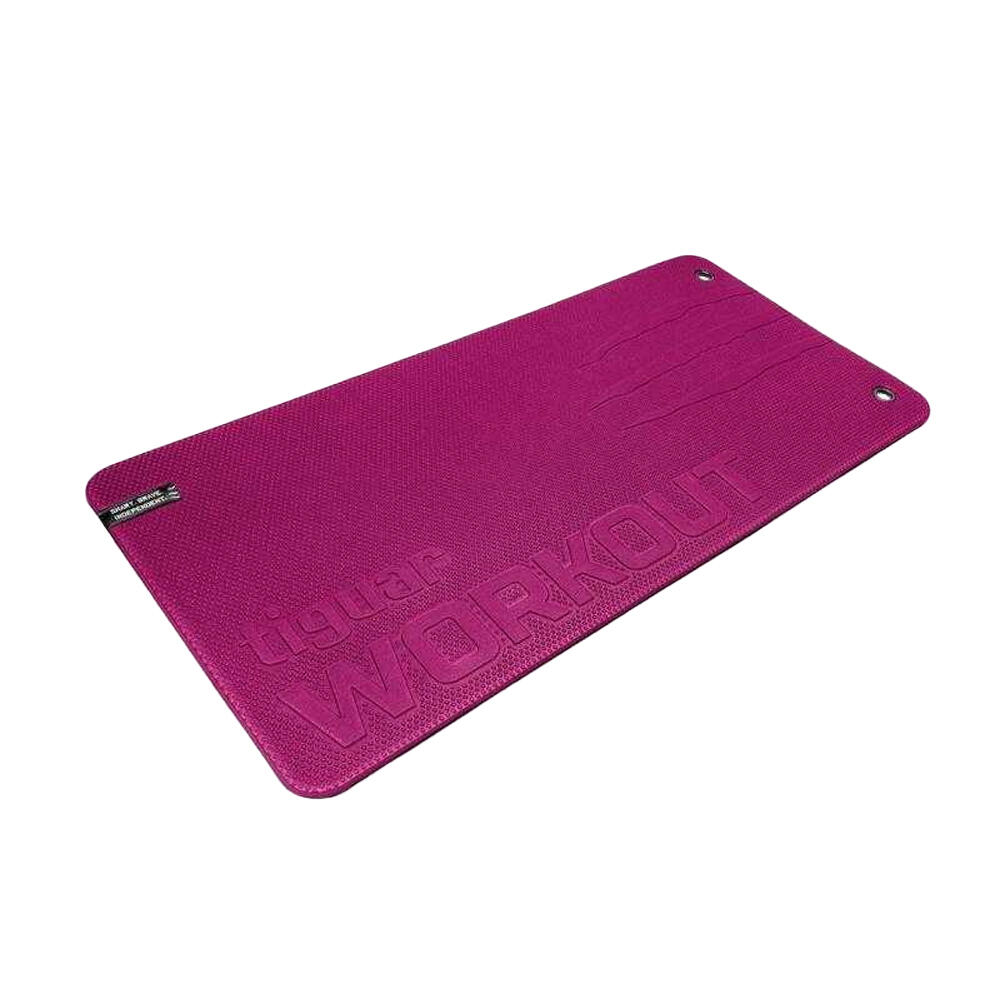 Tapis De Yoga Entraînement Motif/style En Relief (Noir / Violet Clair) Taille 2/2