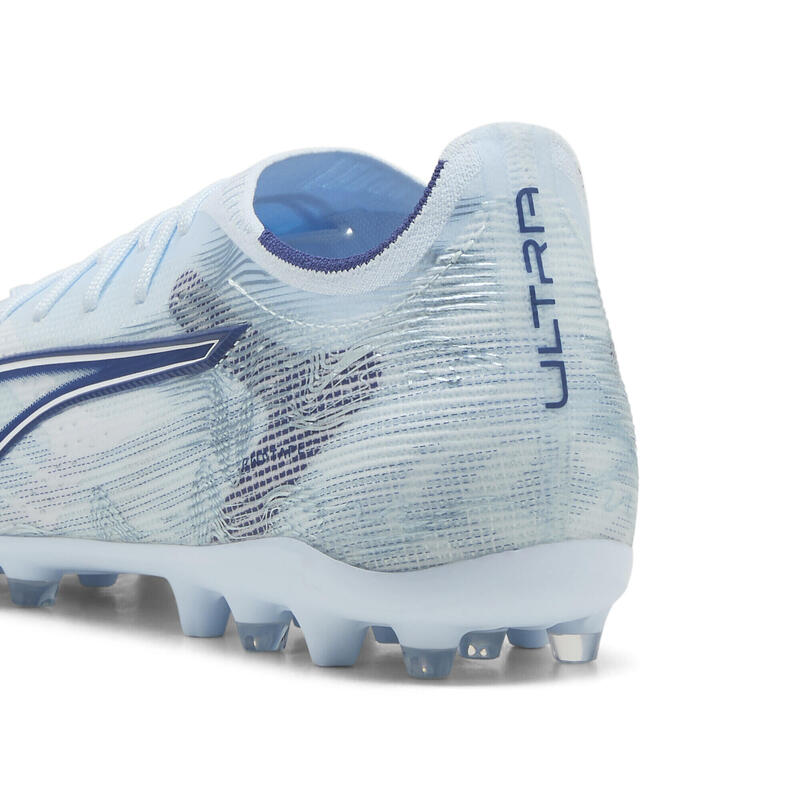Ghete cu crampoane adulți gripcontrol pro Ultra 6 Pro MG, alb și bleumarin PUMA