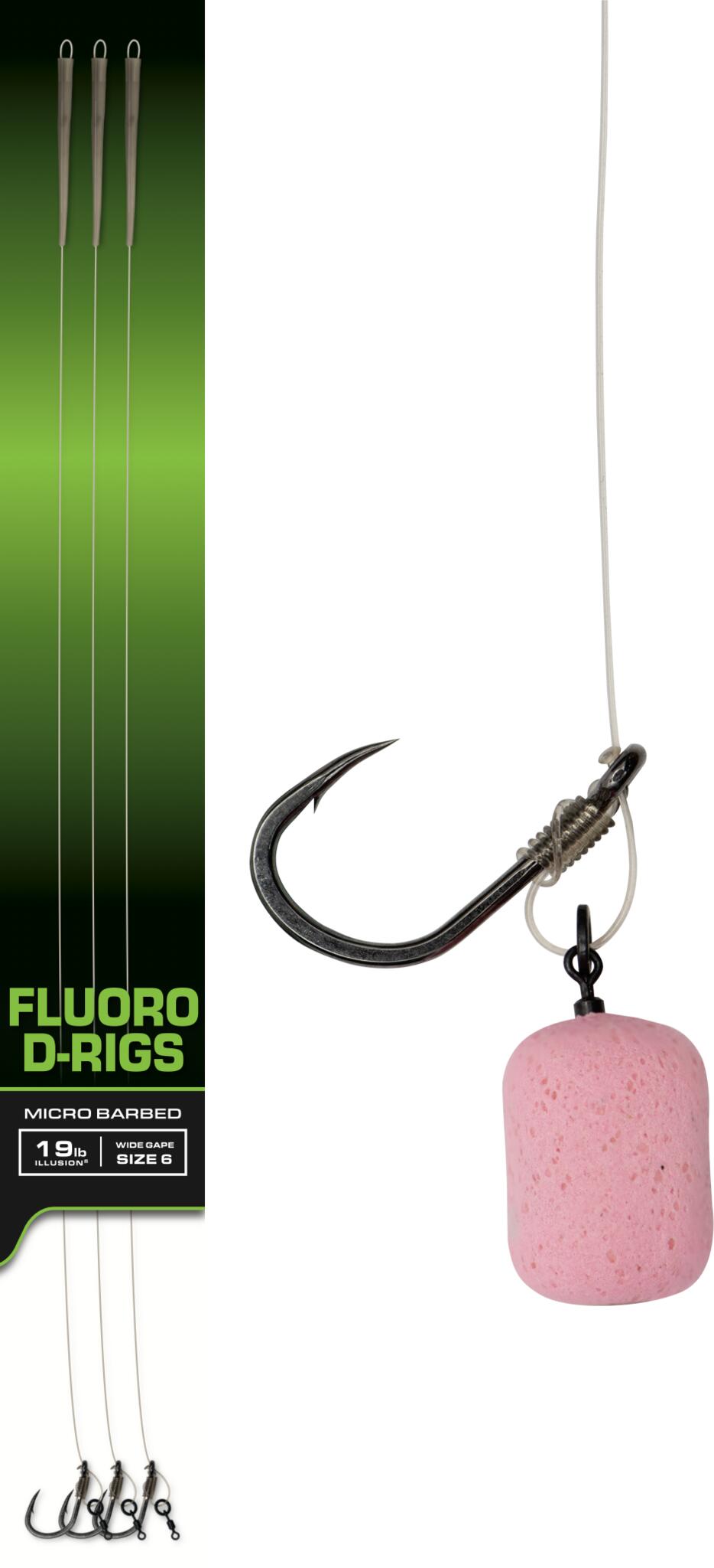FOX Carp Ready Rigs Fluoro D-Rig 3 Stück 4/4