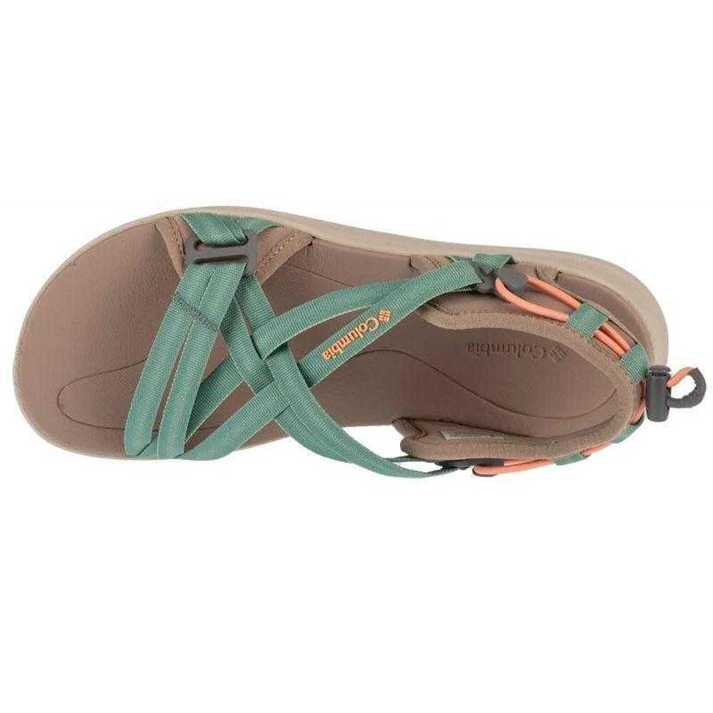 Womens/Ladies Toggle Sandals (Green) 3/4