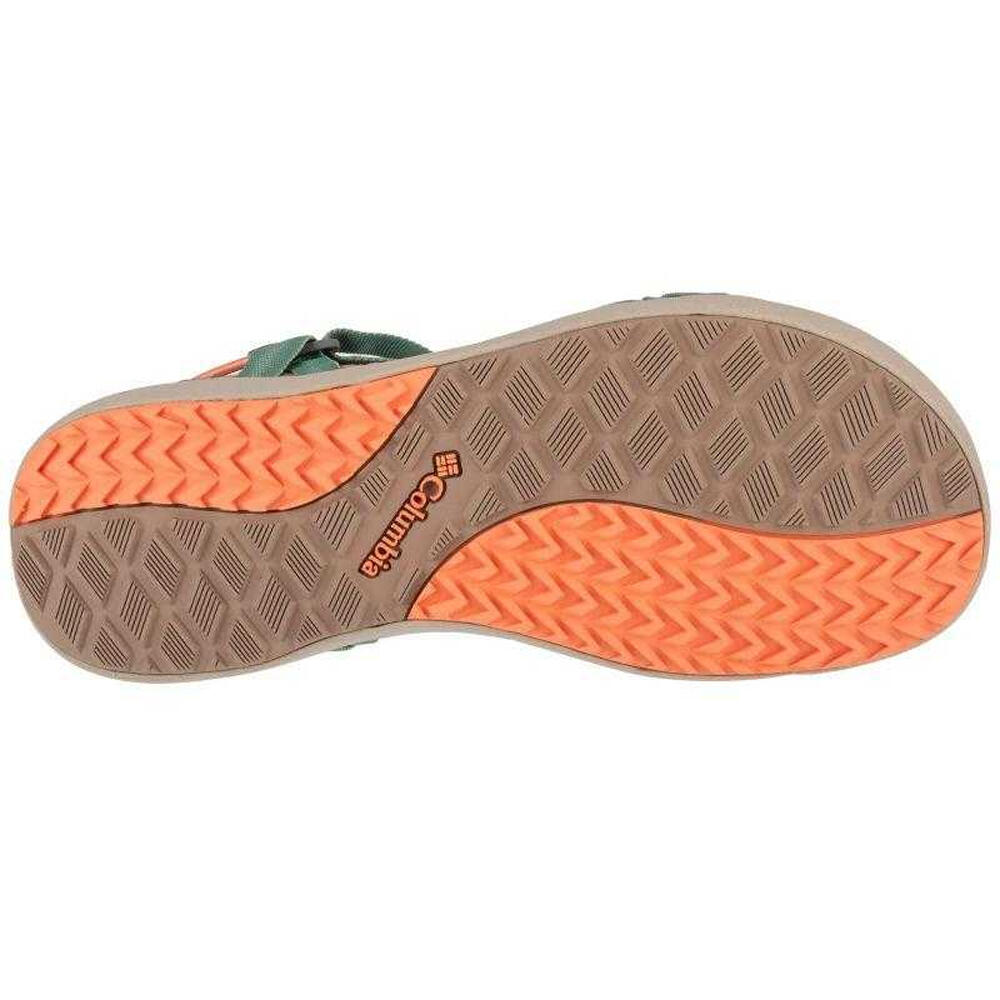 Womens/Ladies Toggle Sandals (Green) 4/4