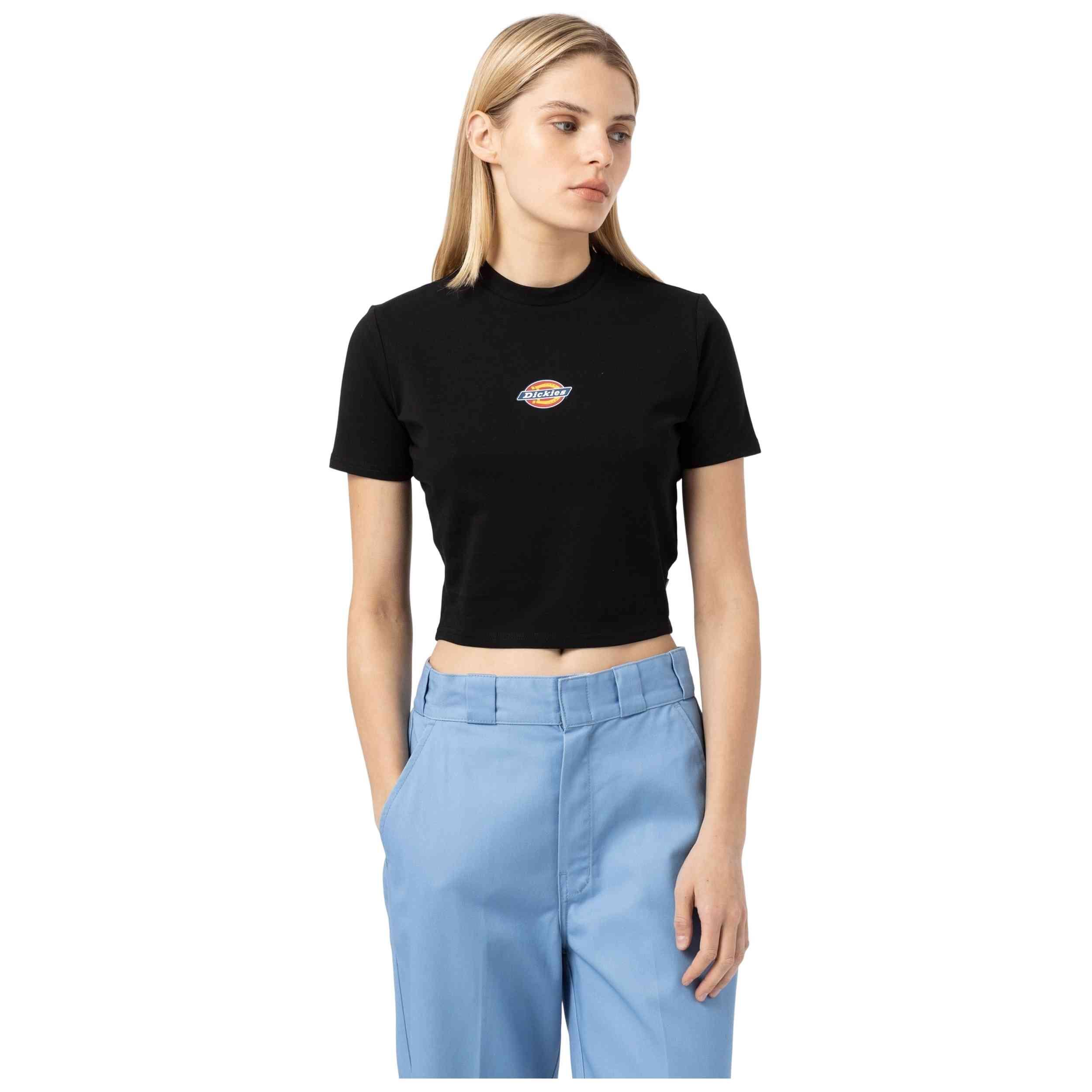 T-shirt Dickies modèle DK0A4XPOBLK1 pour femmes 1/5