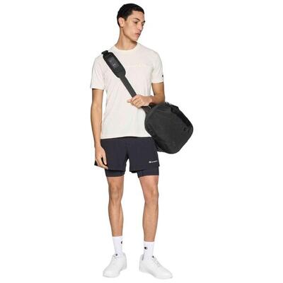 Champion t-shirt beige 100% katoen, regular fit