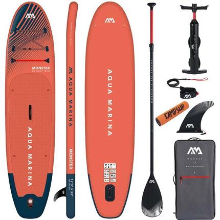 Deska SUP Aqua Marina Monster 12'0" Sky Glider BT-23MOP + Bojka Pomarańczowa