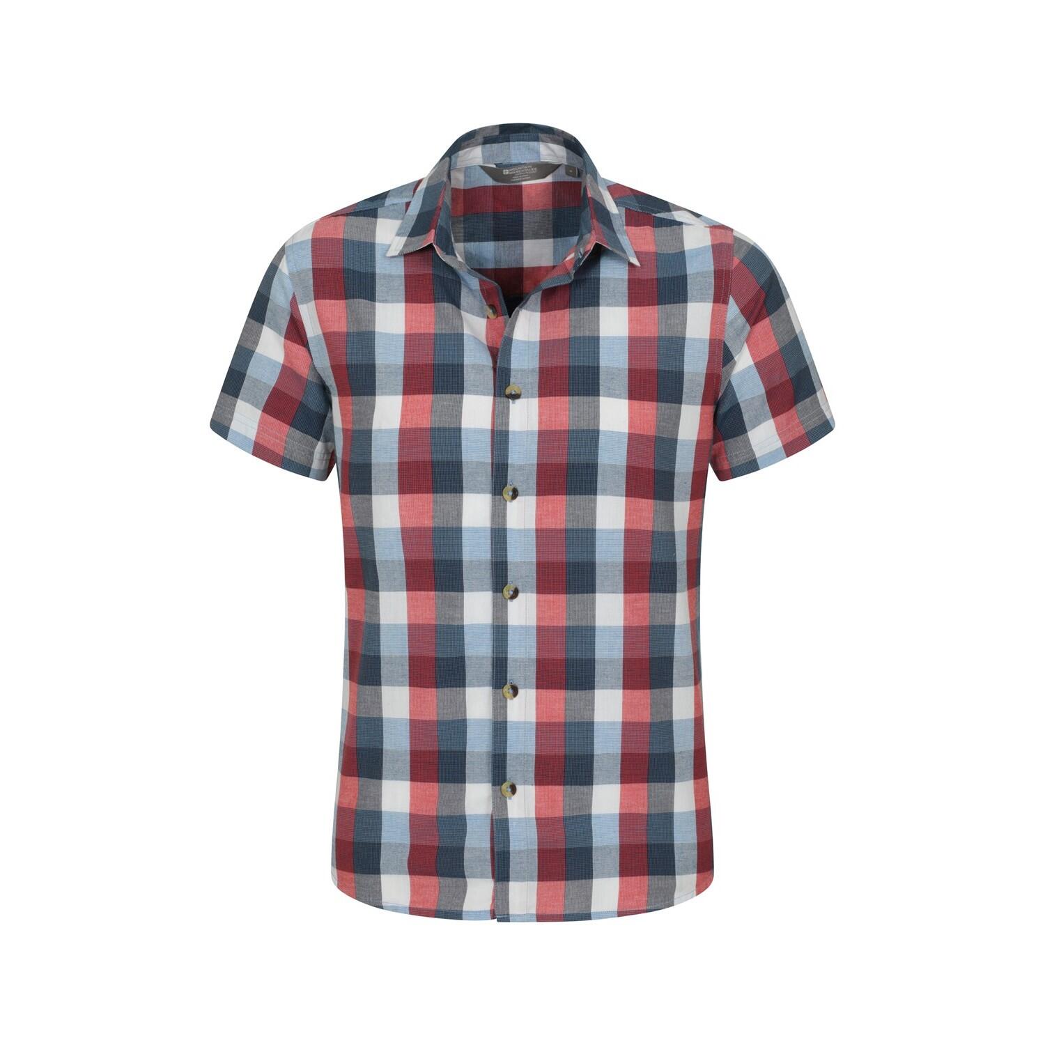 Camicia Uomo Mountain Warehouse Weekender Rosso 4/4