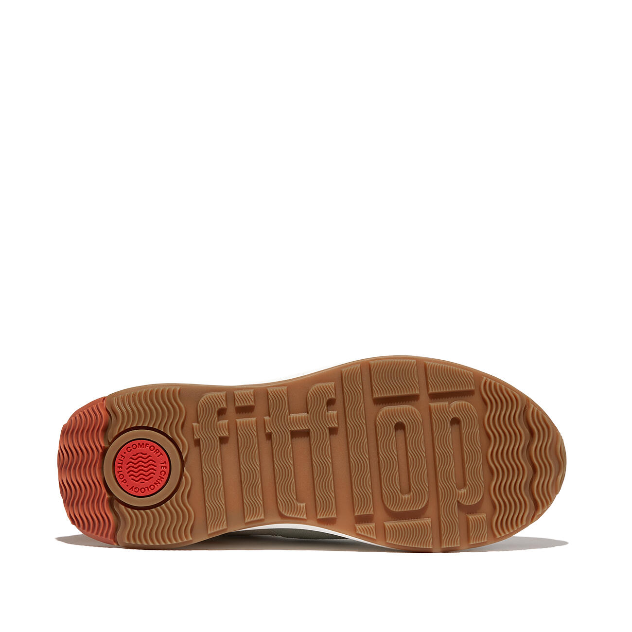 FITFLOP FitFlop F-Mode Flow Sneaker - Leather & Suede Mix V2  ABRIKOOSMIX 36 4/7