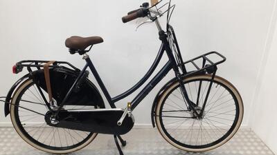 Cortina u4 transport tweedehands, cargo bike, 3 maanden garantie, blauw
