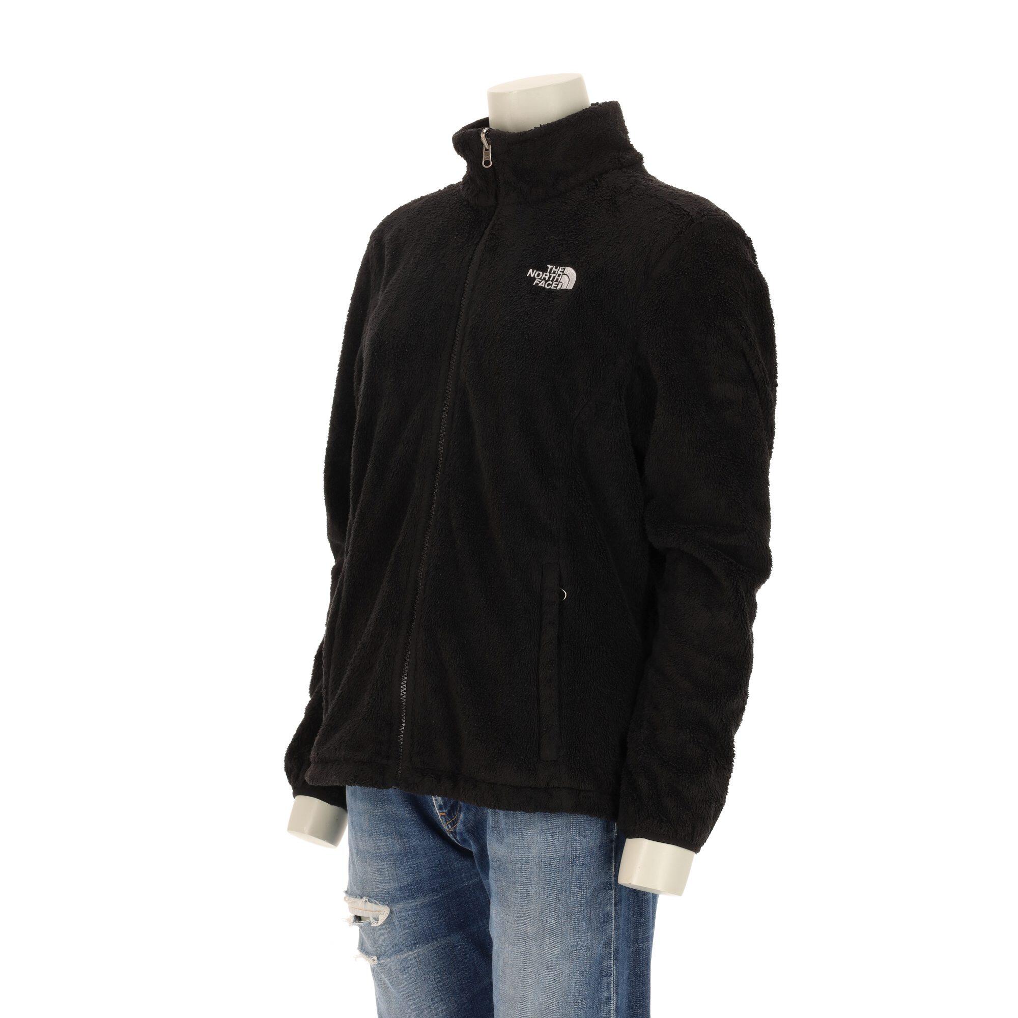 Segunda Vida - Casaco Feminina Osito TNF Preta de Fleece - Como novo 5/7