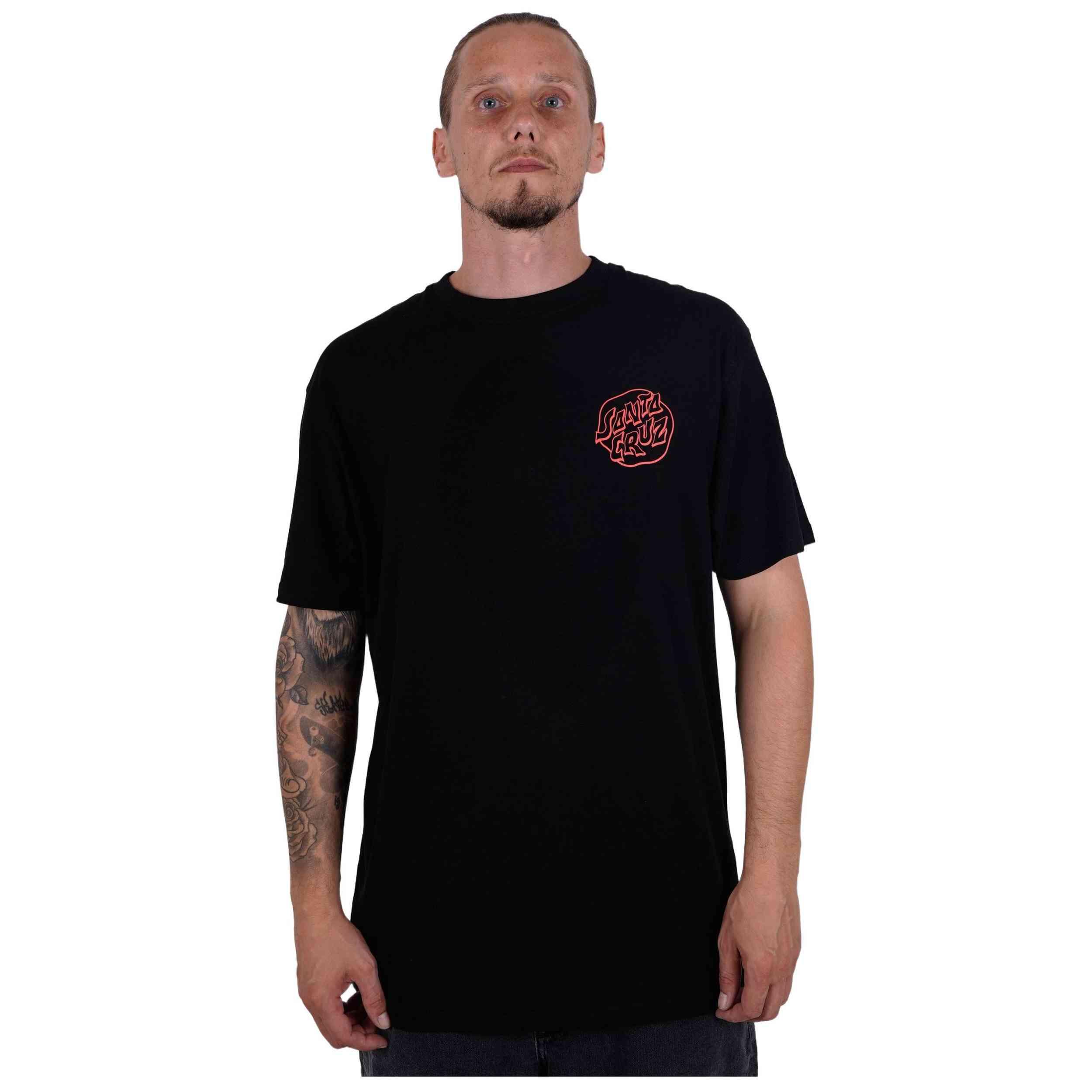 Maglia a maniche corte Santa cruz modello SCATEE11423 per uomini 3/5