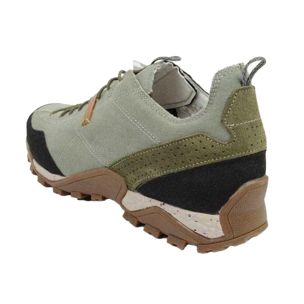 Heren Nativa Canvas Wandelschoenen (Groen) 2/4