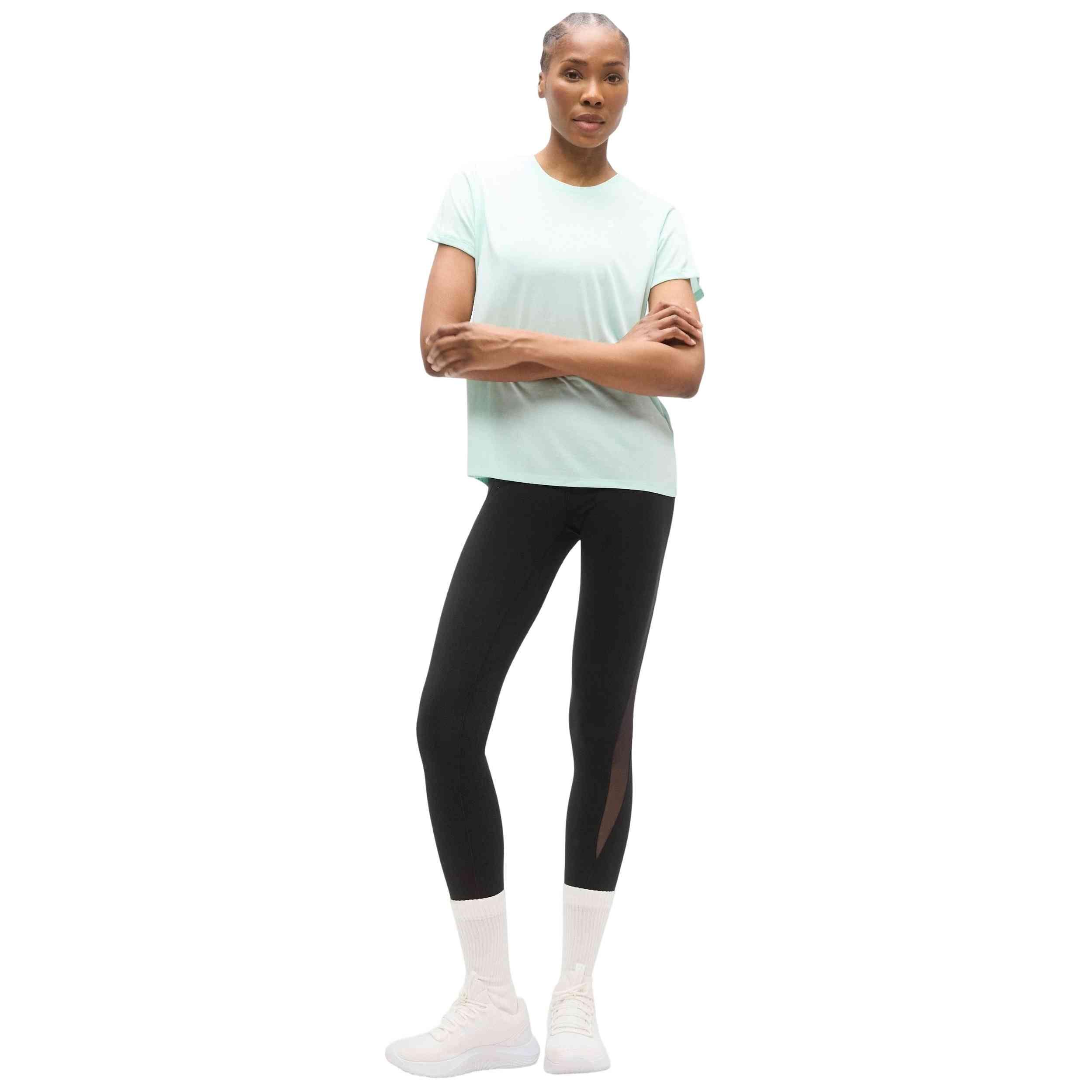 Maglia a maniche corte Under armour modello 1384230-703 per donne 3/5
