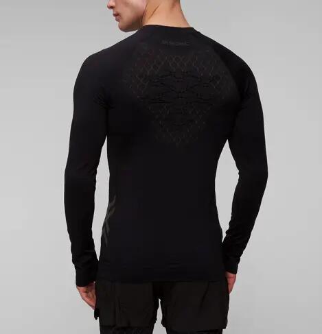 Koszulka biegowa męska termoaktywna X-Bionic Twyce Run Shirt LS Black 3/5