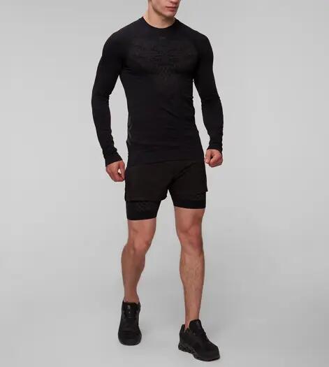 Koszulka biegowa męska termoaktywna X-Bionic Twyce Run Shirt LS Black 2/5